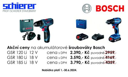 Akční nabídka Bosch